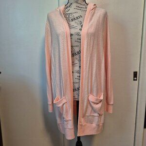 Open Style Cardigan with Hood
